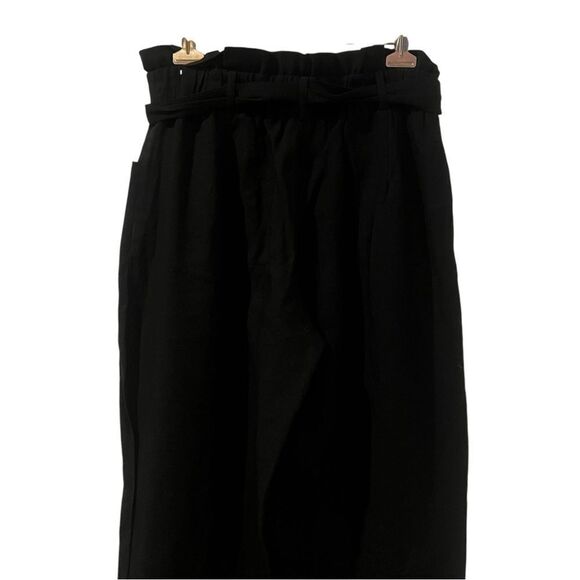 Zara black high waisted pull on pants. Size xs - Picture 6 of 7